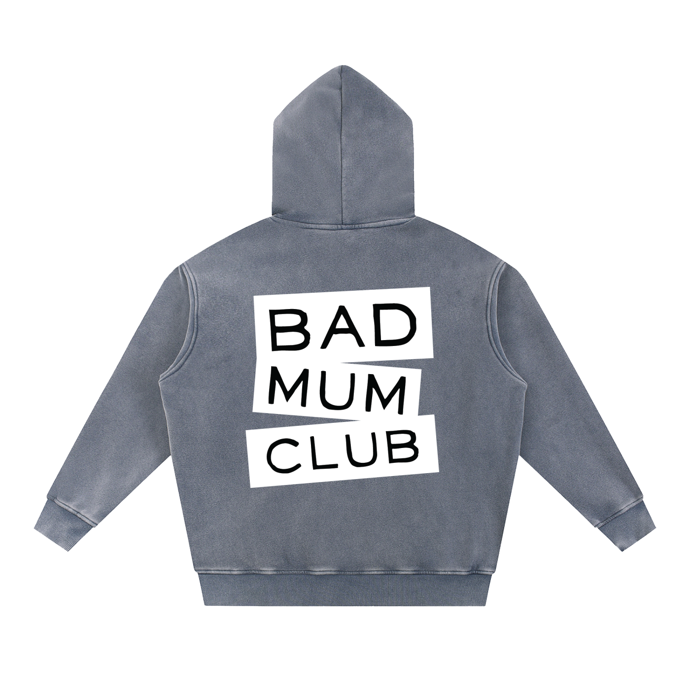 Snow Wash Fleece Oversize Hoodie